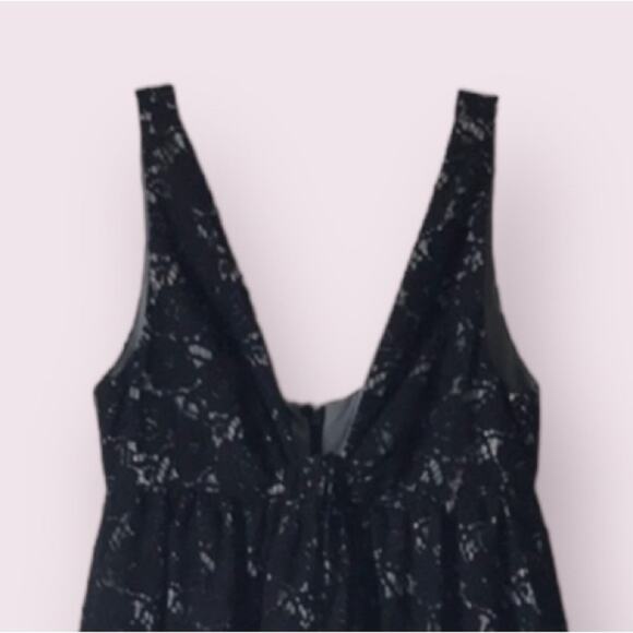 Emporio Armani Black Floral Dress | Size 12 - Picture 3 of 4